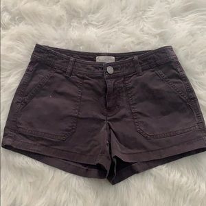 Brown hinge shorts